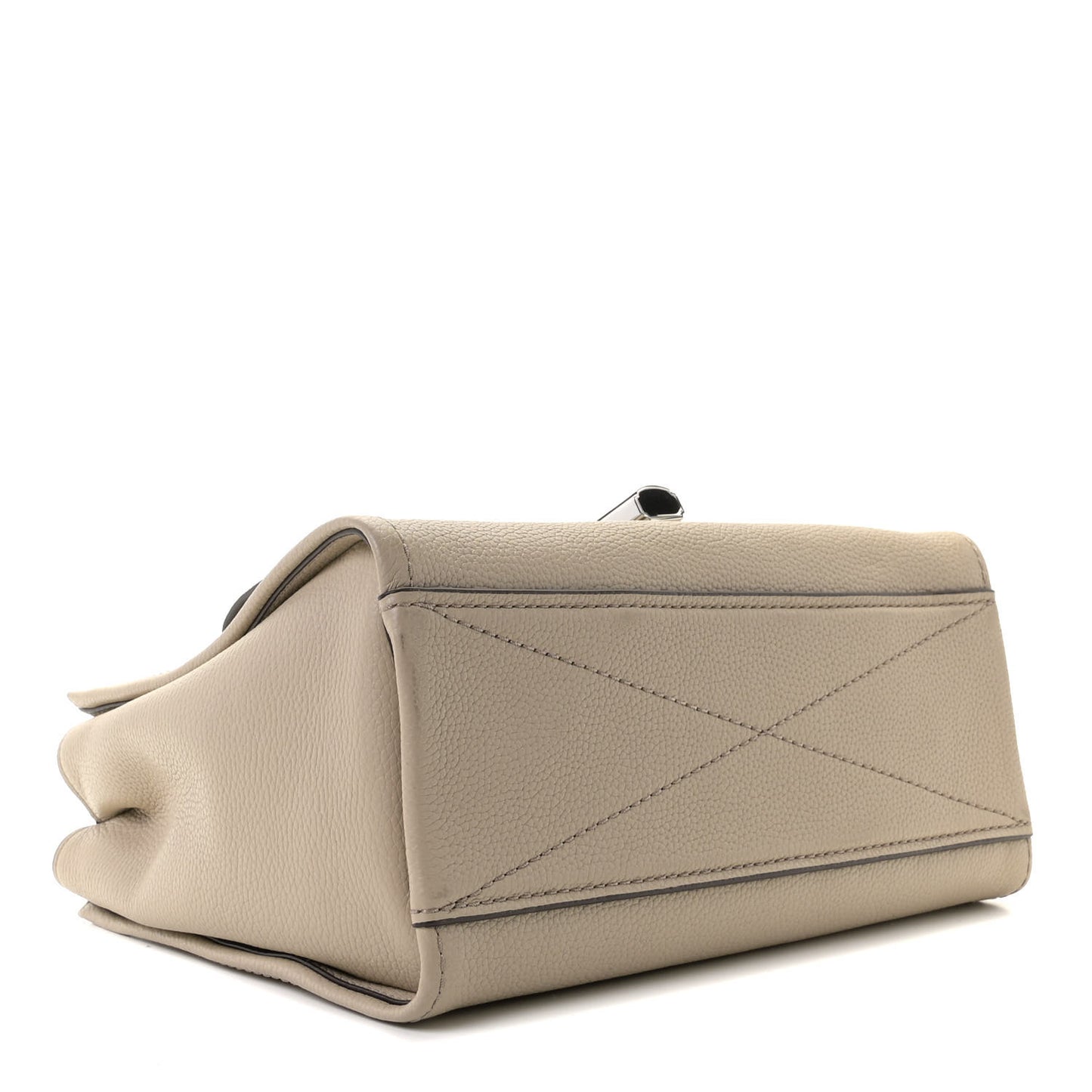 Calfskin Lock That Tote Mink