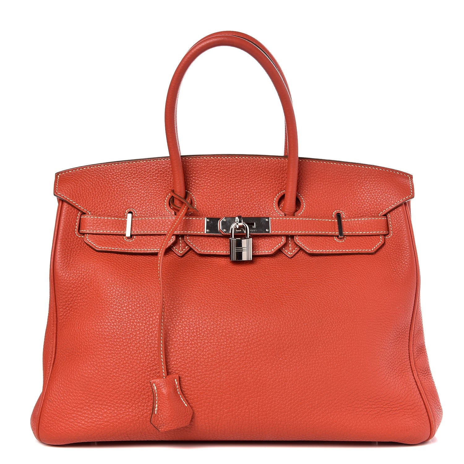 Hermes Togo Birkin 35 Sanguine 1 of 36