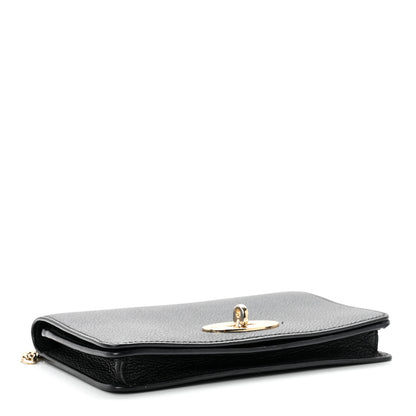 Mulberry Grainy Print Bayswater Clutch Wallet Black 3 of 7