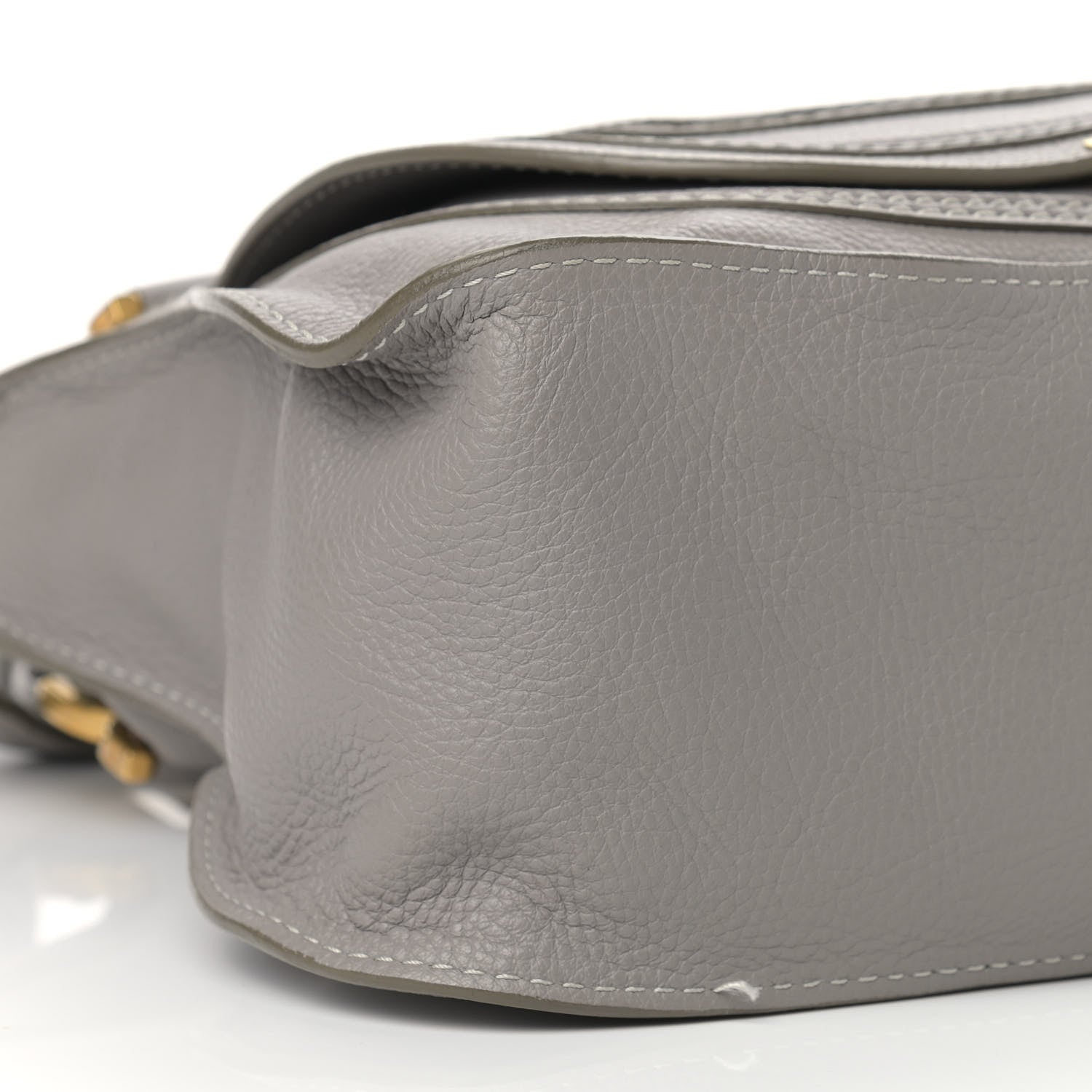 Chloe Calfskin Medium Marcie Satchel Cashmere Grey 5 of 12