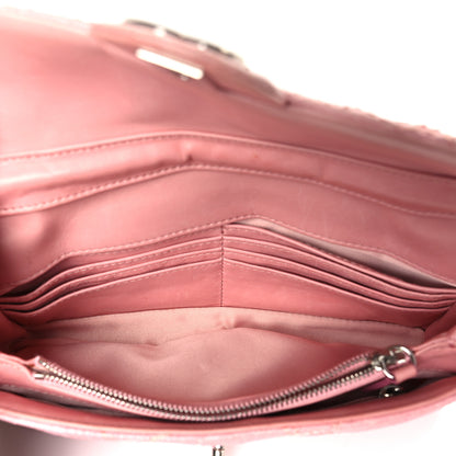 Chanel Snakeskin Ultimate Stitch Flap Pink 5 of 9