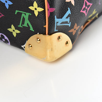 Louis Vuitton Monogram Multicolor Speedy 30 Black 10 of 15