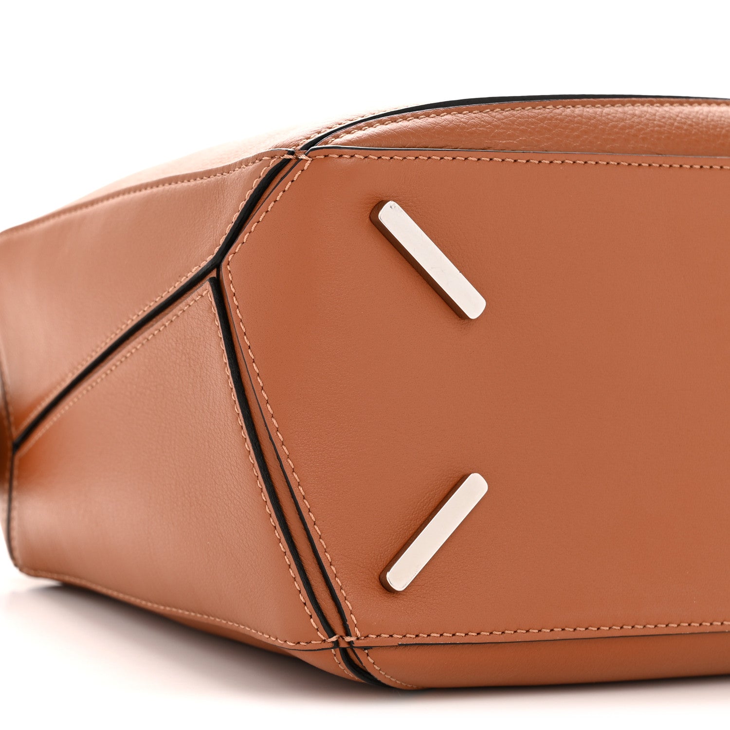 Loewe Calfskin Medium Puzzle Bag Tan 9 of 12