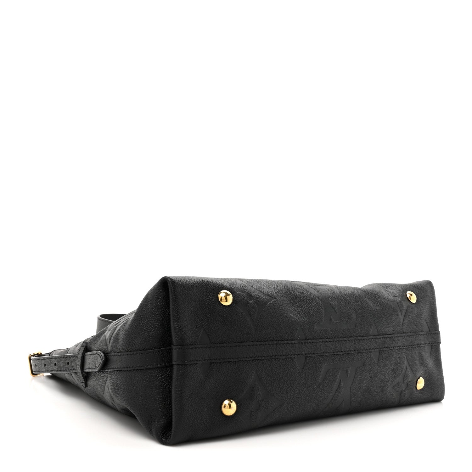 Louis Vuitton Empreinte Monogram Giant Carryall MM Black 5 of 12