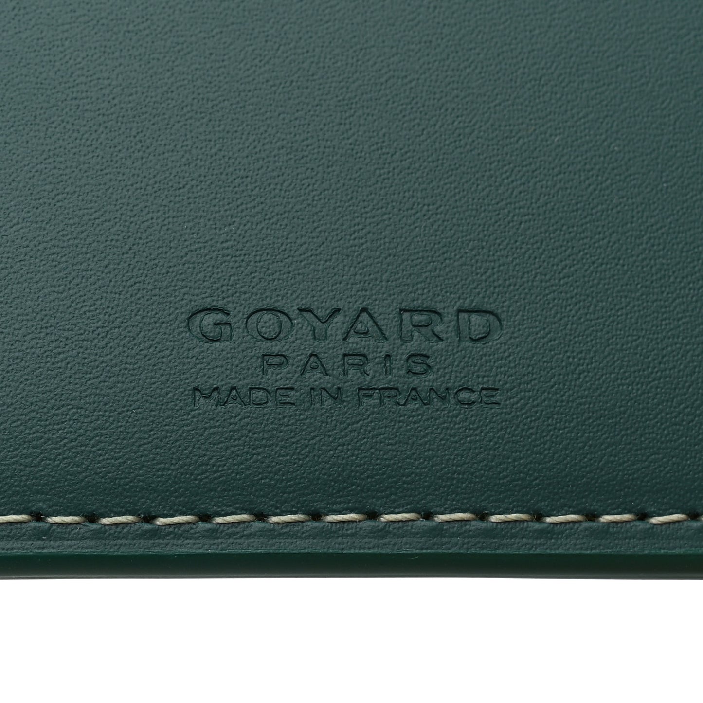 Goyardine Bi-Fold Victoire PM Wallet Green