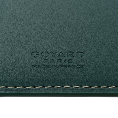Goyard Goyardine Bi-Fold Victoire PM Wallet Green 6 of 8