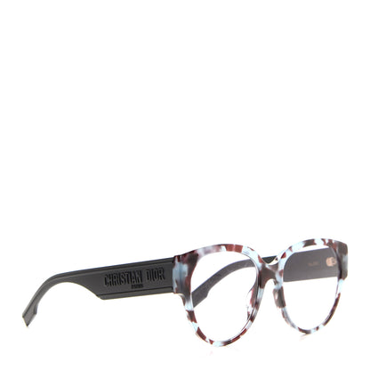 Christian Dior Acetate DiorID2 Sunglasses Blue Tortoise 1 of 7