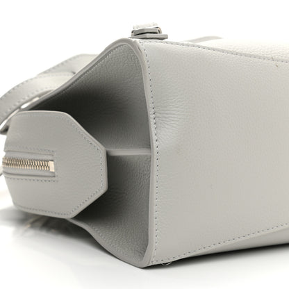 Balenciaga Grained Calfskin Neo Classic Silver Hardware S City Light Grey 9 of 10