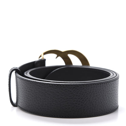 Gucci Textured Calfskin Double G 40mm Belt 90 36 Black 2 of 7