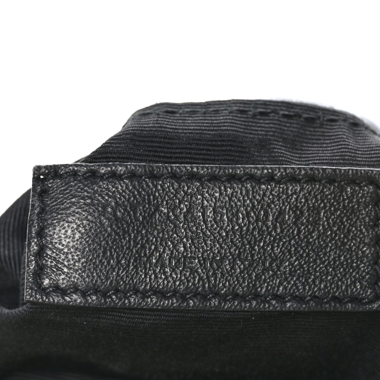 Plunged Lambskin Calypso Blanc Vintage