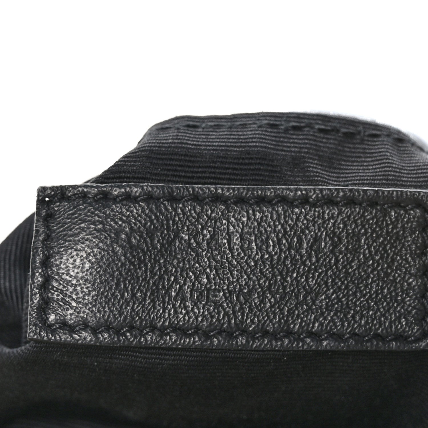 Saint Laurent Plunged Lambskin Calypso Blanc Vintage 7 of 10