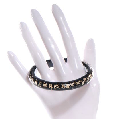 Louis Vuitton Inclusion Bracelet TPM Size Medium Black 2 of 4