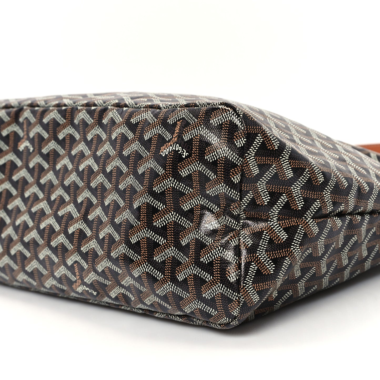 Goyardine Boheme Hobo Black Gold