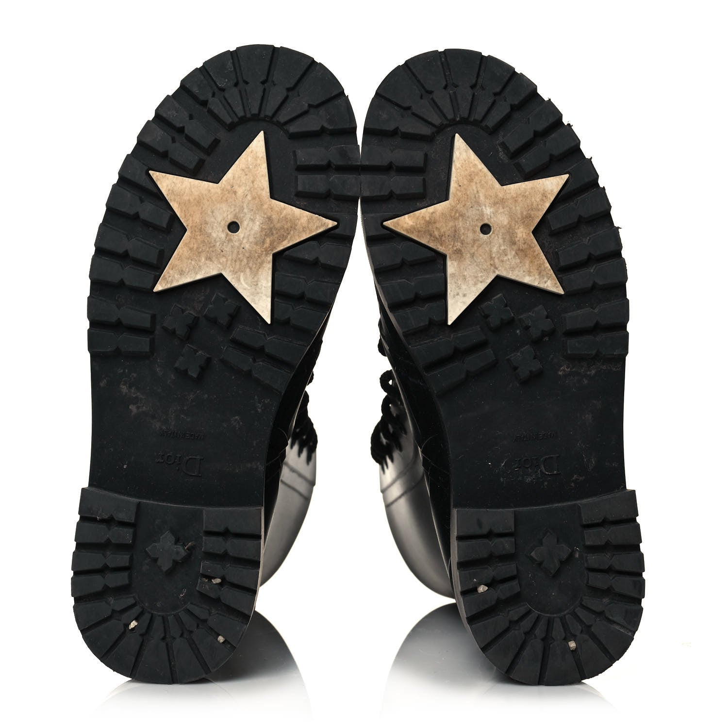 Christian Dior Rubber Diorcamp Low Boots 38 Black 6 of 8