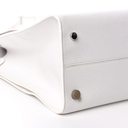 Christian Dior Bullcalf Large Diorever Flap White 8 of 9