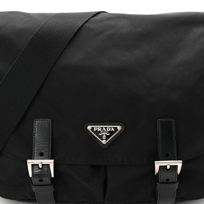 Prada Nylon Vela Sport Messenger Bag Black 8 of 11