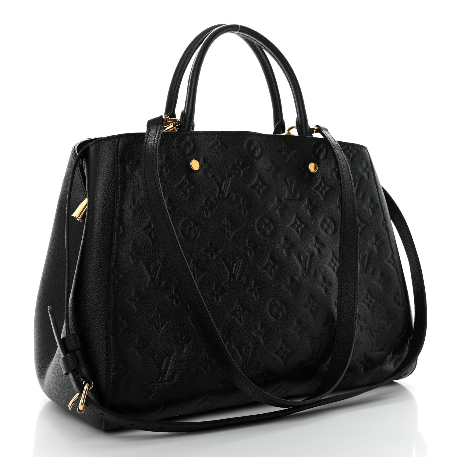 Louis Vuitton Empreinte Montaigne GM Black 3 of 10