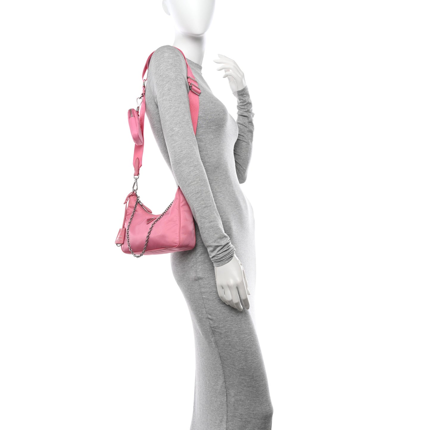Nylon Re-Edition 2005 Shoulder Bag Begonia