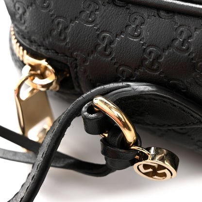 Gucci Microguccissima Mini Bree Messenger Bag Black 12 of 12