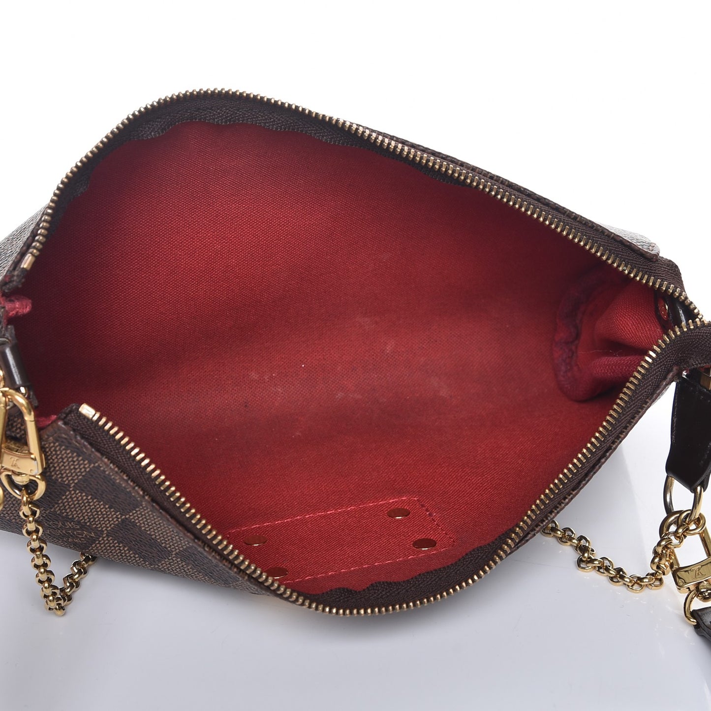 Damier Ebene Eva Clutch