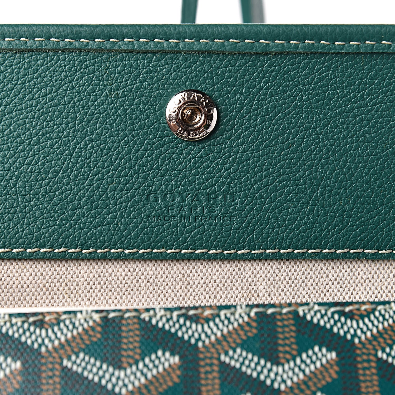 Goyard Goyardine Saint Louis PM Green 8 of 12