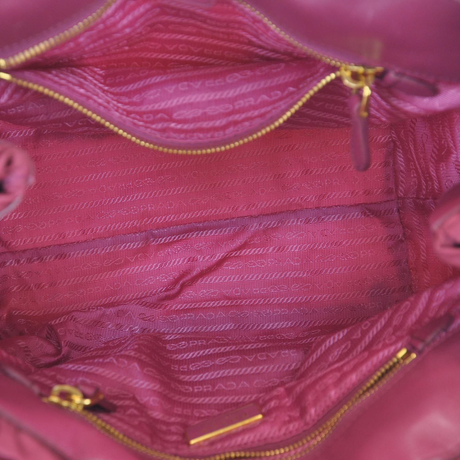 Prada Tessuto Nylon Origami Pleated Tote 7 of 9