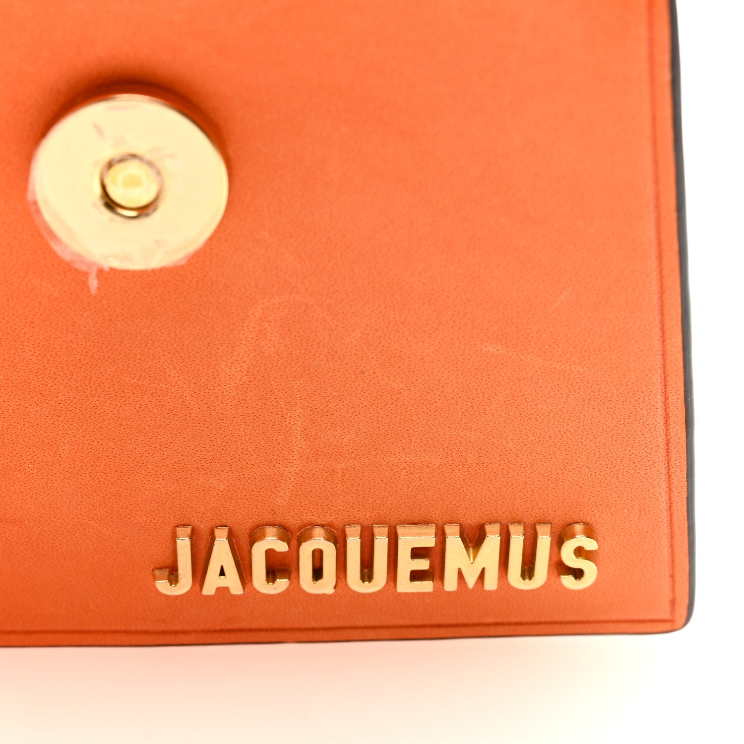 Jacquemus Smooth Calfskin Le Chiquito Orange 9 of 10