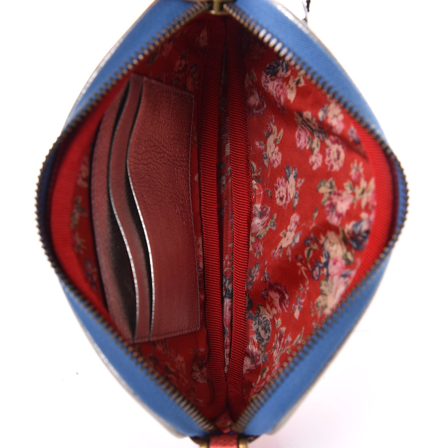 Laminated Nappa Trapuntata Zumi iPhone Case Rosso Marine Argento
