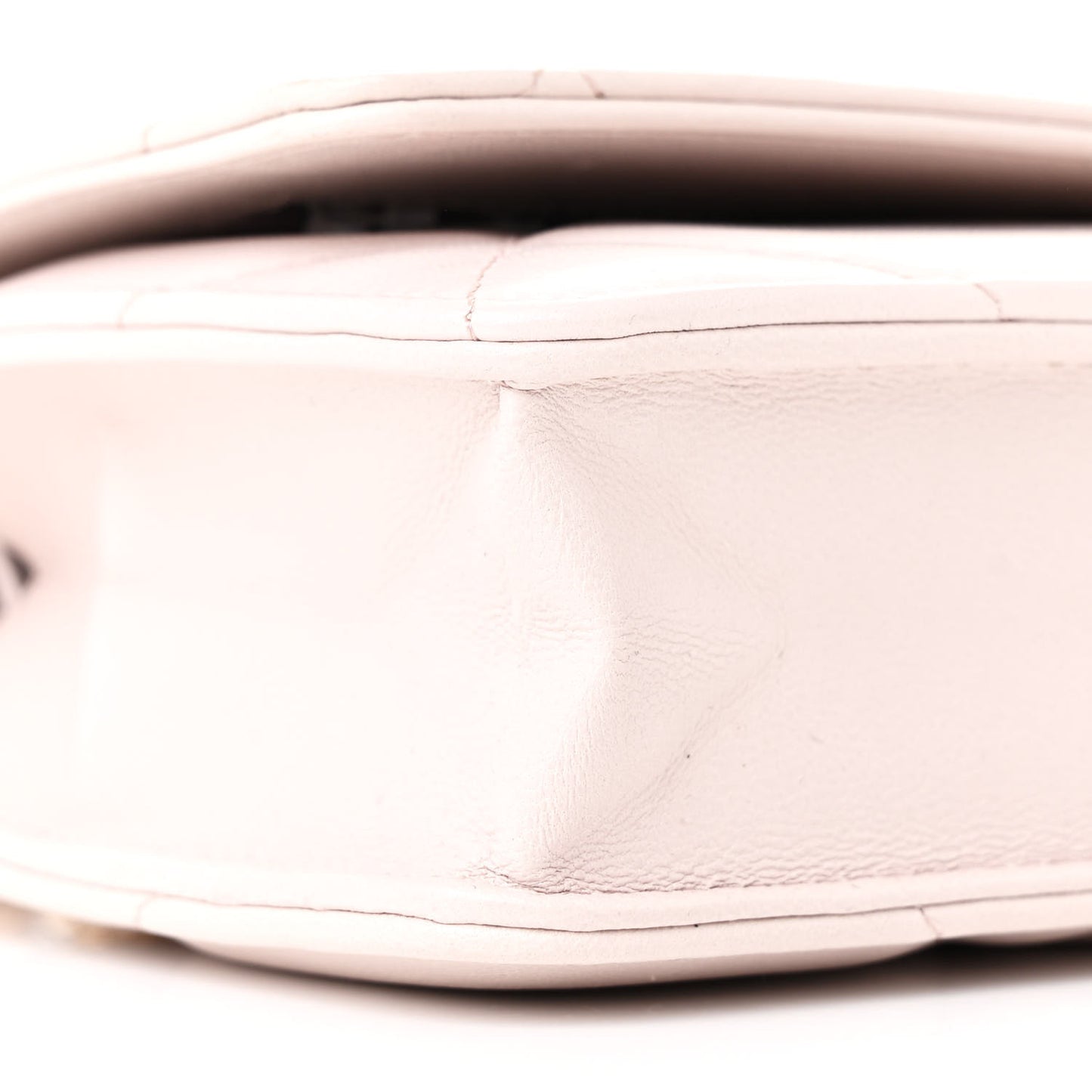 Lambskin Quilted Chanel 19 Wallet On Chain WOC Light Pink