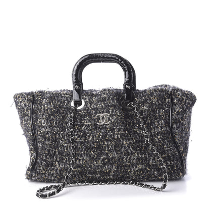 Chanel Patent Tweed Sequin Shopping Tote Multicolor 1 of 11