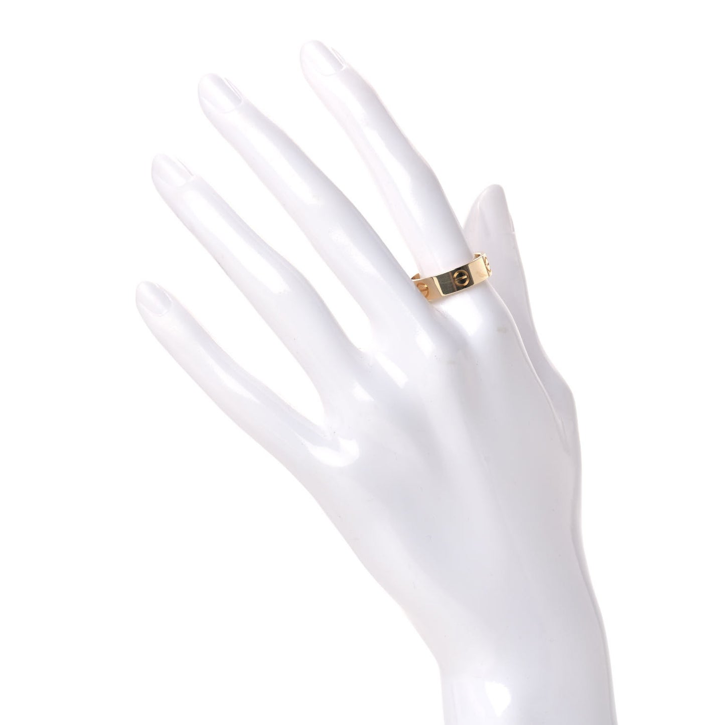 18K Yellow Gold 5.5mm LOVE Ring 56 7.5