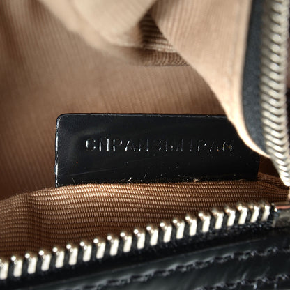 Burberry Patent Nova Check Sophie Satchel Black 7 of 8