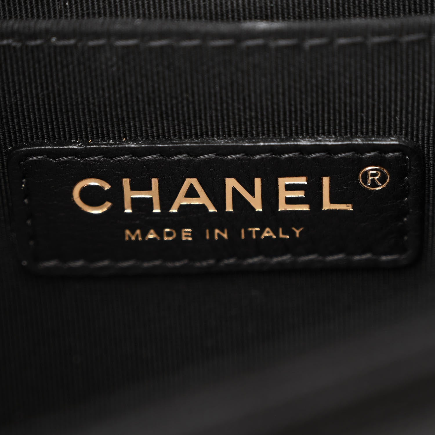 Chanel Caviar Chevron Quilted Medium Boy Flap Black 6 of 11