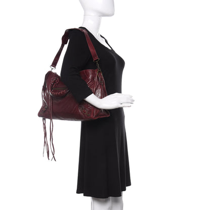 Balenciaga Agneau Classic Hardware City Bordeaux 2 of 11