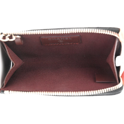Chanel Caviar Quilted Key Holder Case Black 5 of 8