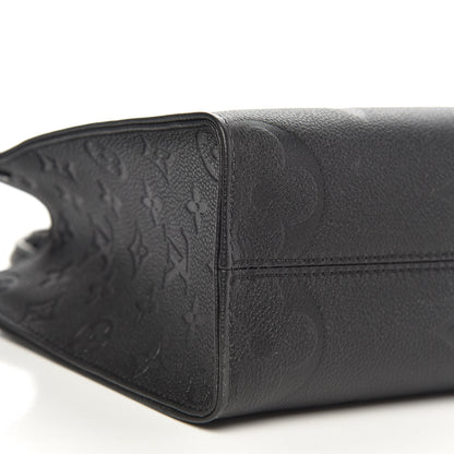 Louis Vuitton Empreinte Monogram Giant Onthego PM Black 7 of 7