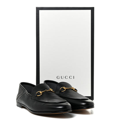 Gucci Calfskin Womens Jordaan Loafers 37 Black 19 of 19