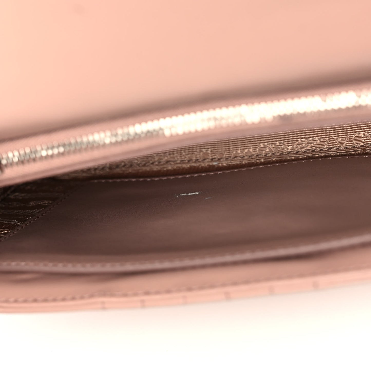 Soft Calfskin Impunture Diagramme Monochrome Medium Chain Flap Shoulder Bag Cipria
