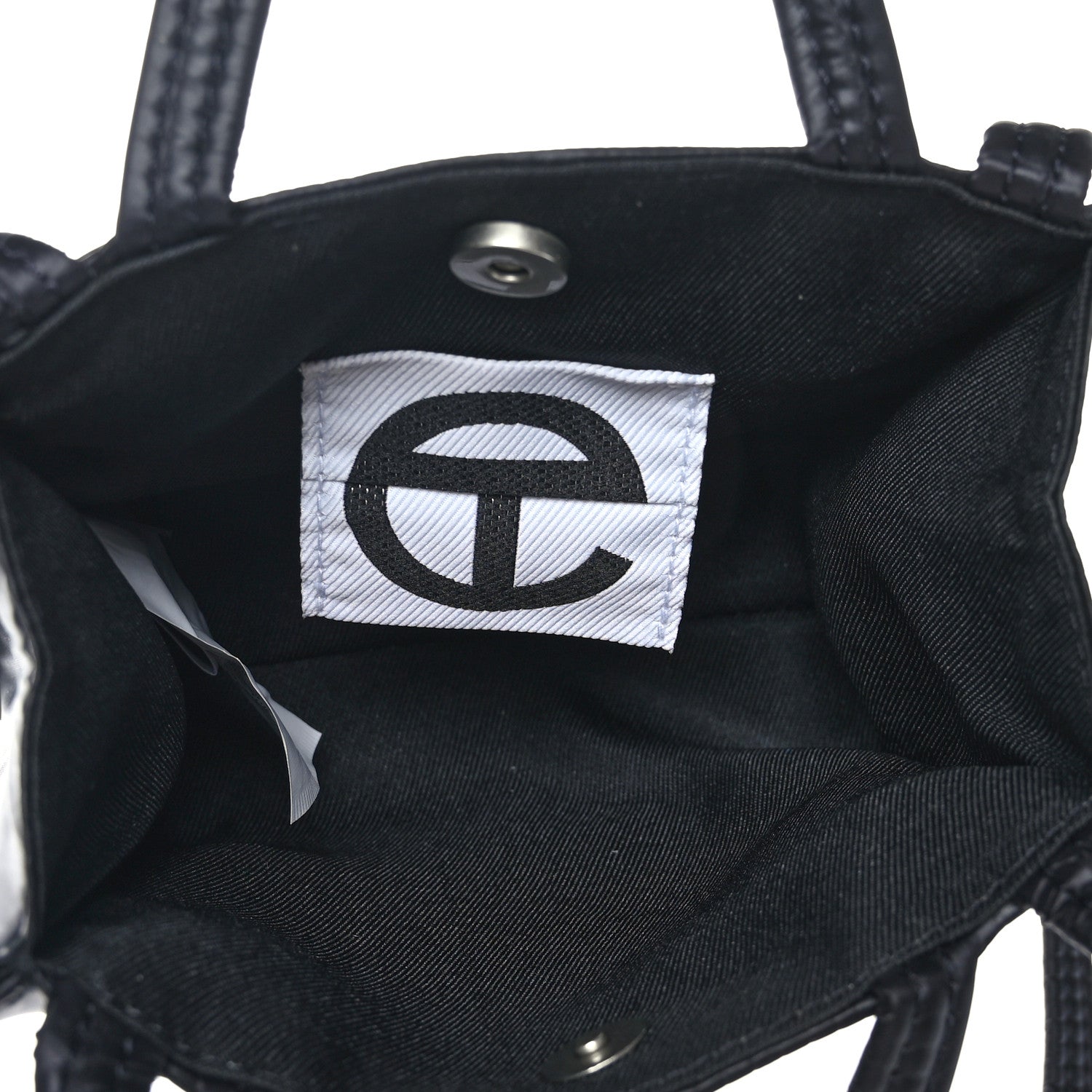 Telfar Nylon Small Puff Shopping Bag Black 5 of 8