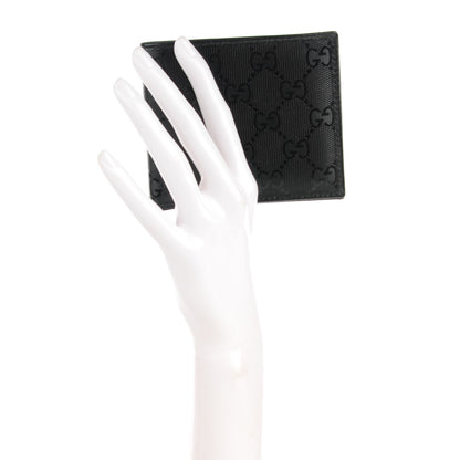 Gucci Imprime Monogram Avel Bi-Fold Wallet Black 2 of 7
