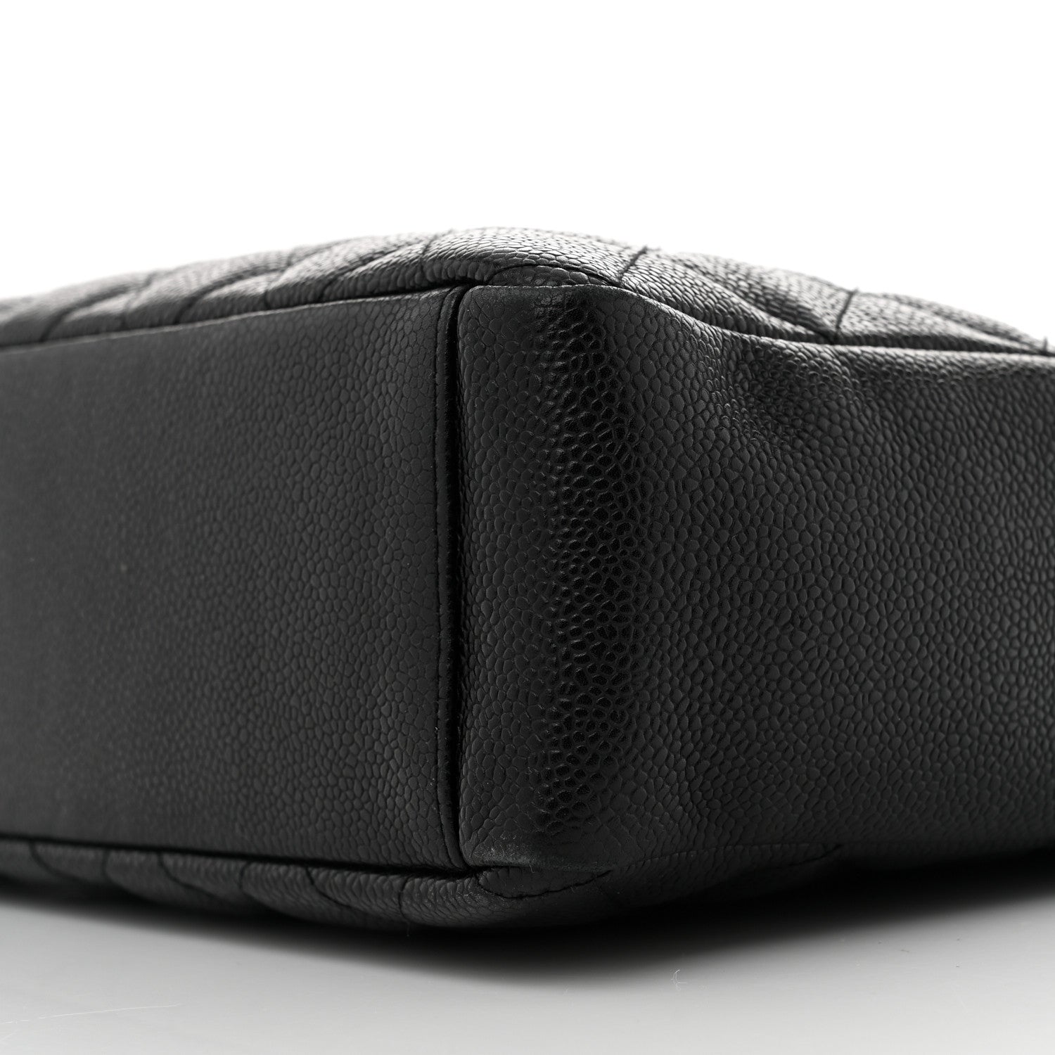 Chanel Caviar Quilted Petit Shopping Tote PST Black 10 of 14