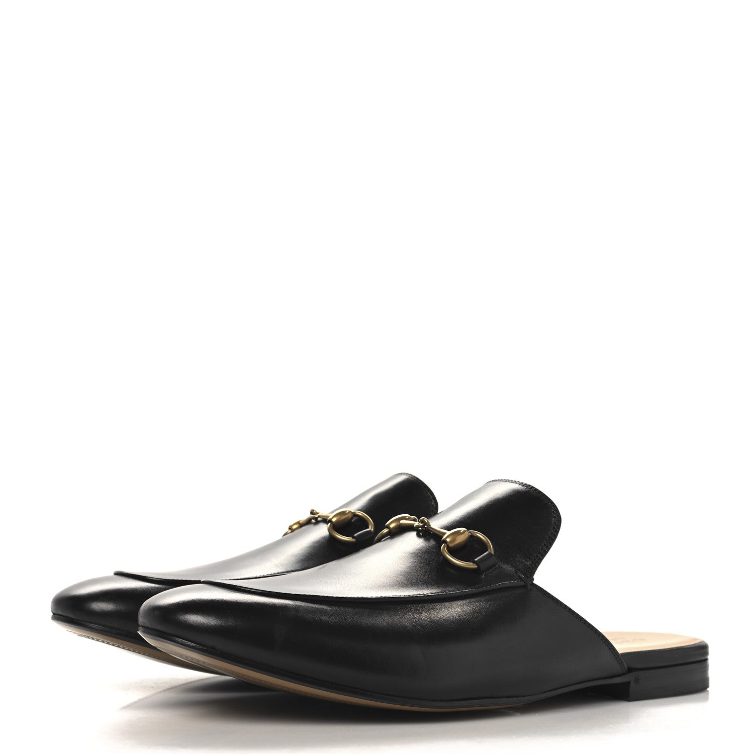 Gucci Calfskin Mens Princetown Slippers 11 Black 4 of 10