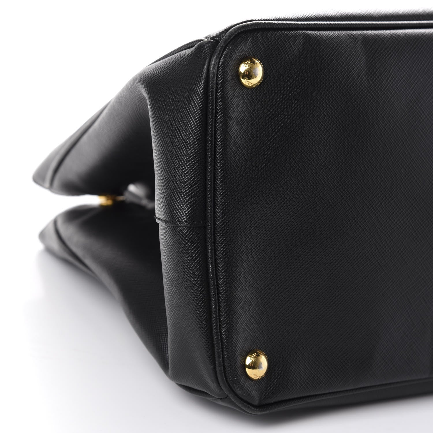 Prada Saffiano Lux Large Tote Black 6 of 10
