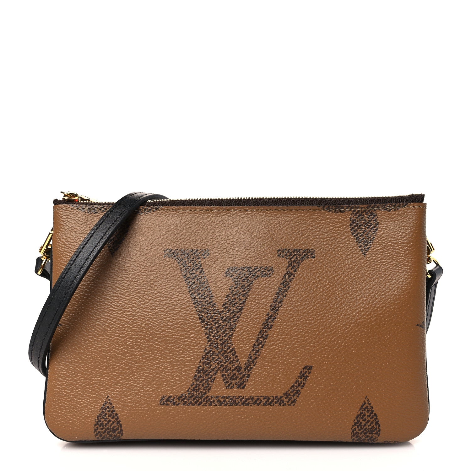 Louis Vuitton Reverse Monogram Giant Double Zip Pochette 1 of 9