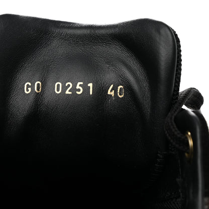 Louis Vuitton Suede Monogram Run Away Sneakers 40 Black 6 of 9