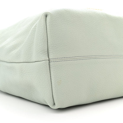 Burberry Grainy Calfskin Medium Cale Hobo Sky Blue 9 of 12