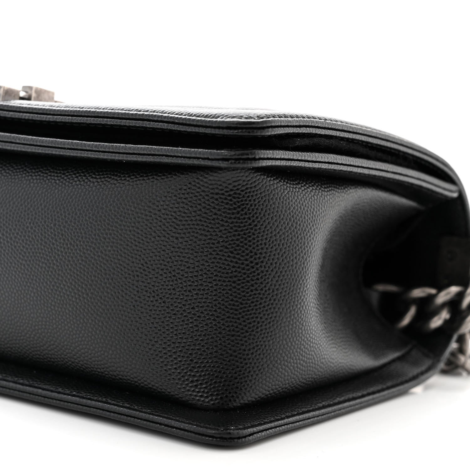 Chanel Caviar Quilted Medium Boy Flap Black 10 of 11