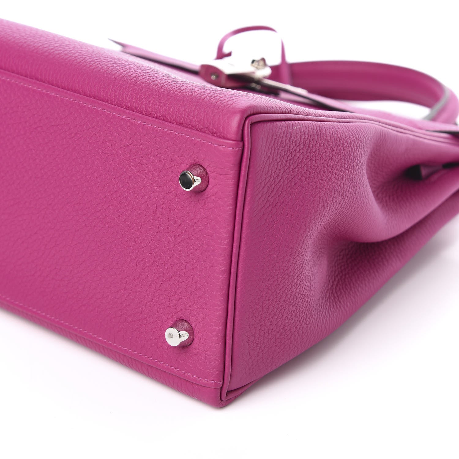 Hermes Togo Kelly Retourne 28 Rose Pourpre 11 of 13