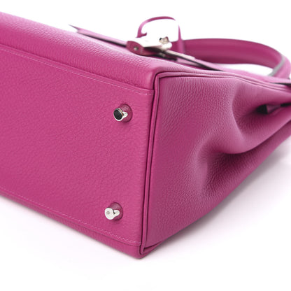 Hermes Togo Kelly Retourne 28 Rose Pourpre 11 of 13