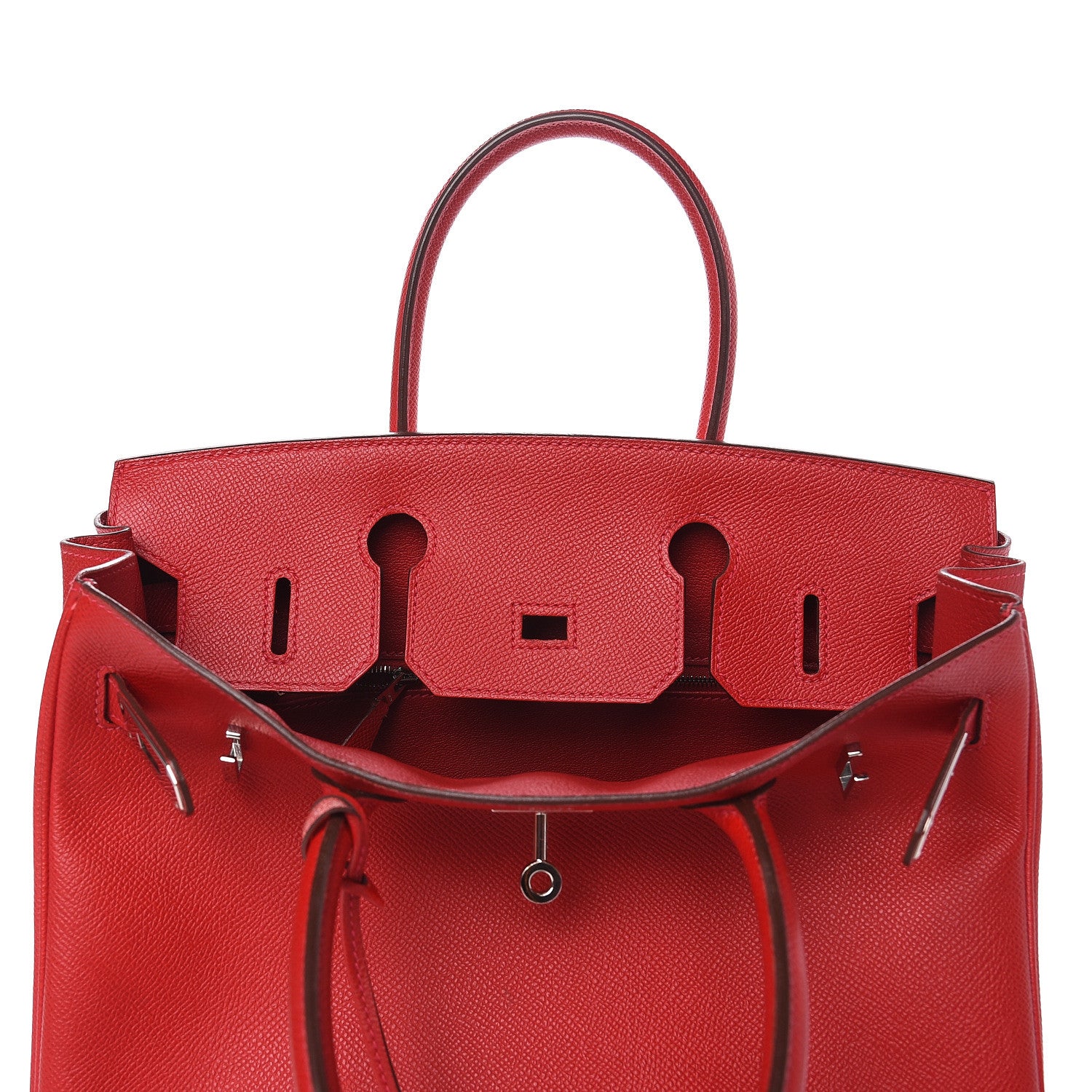 Hermes Epsom Birkin 30 Rouge Casaque 19 of 37